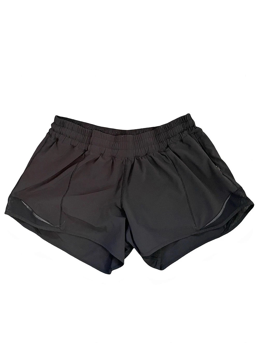 Lululemon Hotty Hot Short II Long 4” Black Size 8